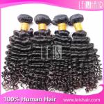 Cheap Leis hair virgin brazilian deep curl hair weaving