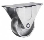 light duty 2.5" steel caster side brake, 3 inch rigid industry steel casters