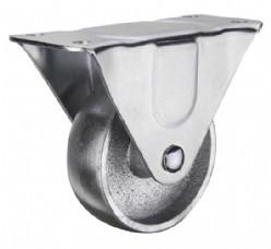light duty 2" rigid fat steel caster , 3 inch rigid industry steel casters