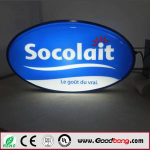 Quality outdoor acrylic vacuum forming advertising led light box sign wholesale