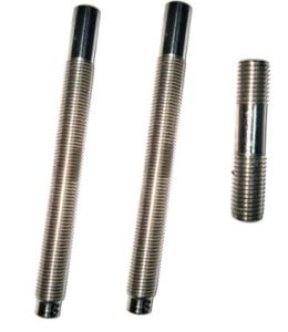 China Stainless Steel Threaded Hex Head Bolt DIN939 Stud Bolt Zinc Plate Surface on sale