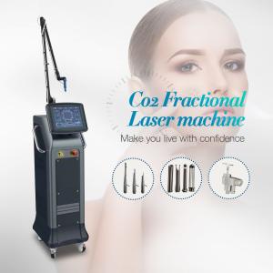 Quality Acne Treatment CO2 Fractional Laser Machine 10600nm 40W wholesale