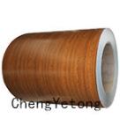 0.30MM Thickness Color Coated Galvanized Steel Coil Wood Grain For Interior