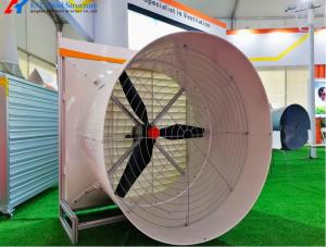 Quality Stainless Steel Axial Flow Exhaust Fan Piggery Equipment For Livestock Farm wholesale