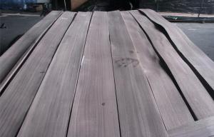 Quality Natural Sliced Black Walnut Wood Veneer Sheet Crown Cut For Cabinetry wholesale
