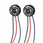 Male Adapter Connector Socket Electrical Wiring Harness BAY15S 1156 BAY15D 1157