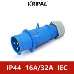 IP44 16A 220V Three Phase Waterproof Industrial Plugs IEC standard