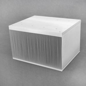 Quality Double Base Stacked Fin Aluminium Extrusion Profiles Igbt Led Heatsink wholesale