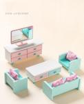 Mini Montessori Wooden Girls Bedroom Toys With No Burr