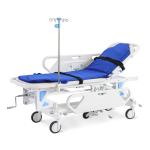 Patient transportation stretcher trolley with height adjustable good price