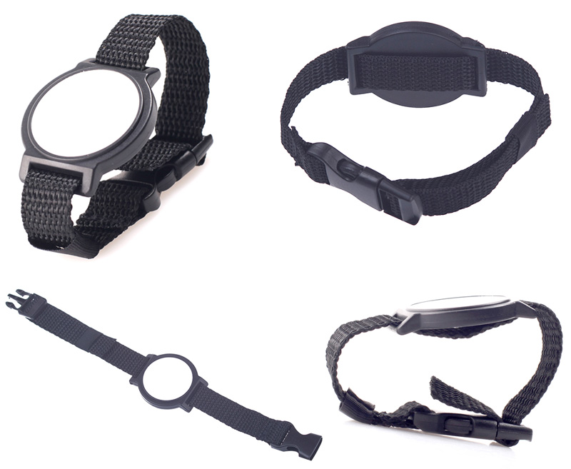 Adjustable Smart Bracelet 125Khz Passive RFID Wristband EM4305 with Nylon Belt
