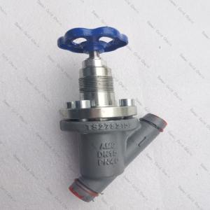 Quality Stainless Steel Refrigeration Welded Globe Valve Standard Size Silver Color wholesale