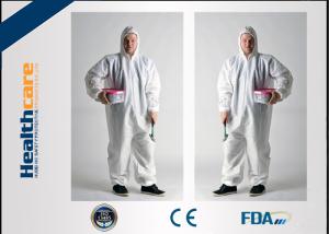 Quality Dust Proof Disposable Protective Gowns Work Clothes For Hospital / Chemicals / Industry wholesale