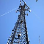 Hot Dip Galvanized 25m Lattice Tubular Steel Tower