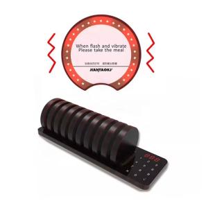 433MHz wireless guest service waterproof vibrating pager system and table buzzer restaurant pager