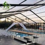 Wedding Aluminium A Shaped Glass Marquee Tent 12m Width