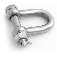 Quality Ship Industry 316 Stainless Steel D Shackle 10mm 6mm anti corrosion wholesale