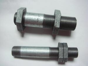 Quality Plumbing long screw thread steel pipe nipples wholesale