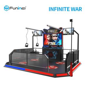 Quality 2 Players 9D VR Shooting Simulator With HTC Vive Headset For Middle Age wholesale
