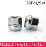 Stable Performance Acura Car Accessories , Car Lug Nuts Steel Construction