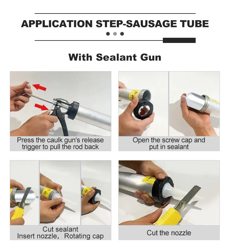 Excellent Adhesion Weather Resistant Silicone Sealant Waterproof OEM