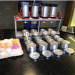 Pneumatic Bath Bomb Press Machine for Shampoo Bar and Private Label Skin