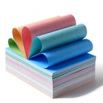 Flat Texture Leather Grain Stationary A4 Binding Paper
