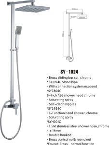 Quality Stainless steel ABS round shower kits wholesale