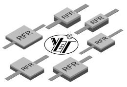 Quality 100ohm 60w 150w 250w Leaded Resistors 6*6mm 6*9mm 9.5*9.5mm wholesale