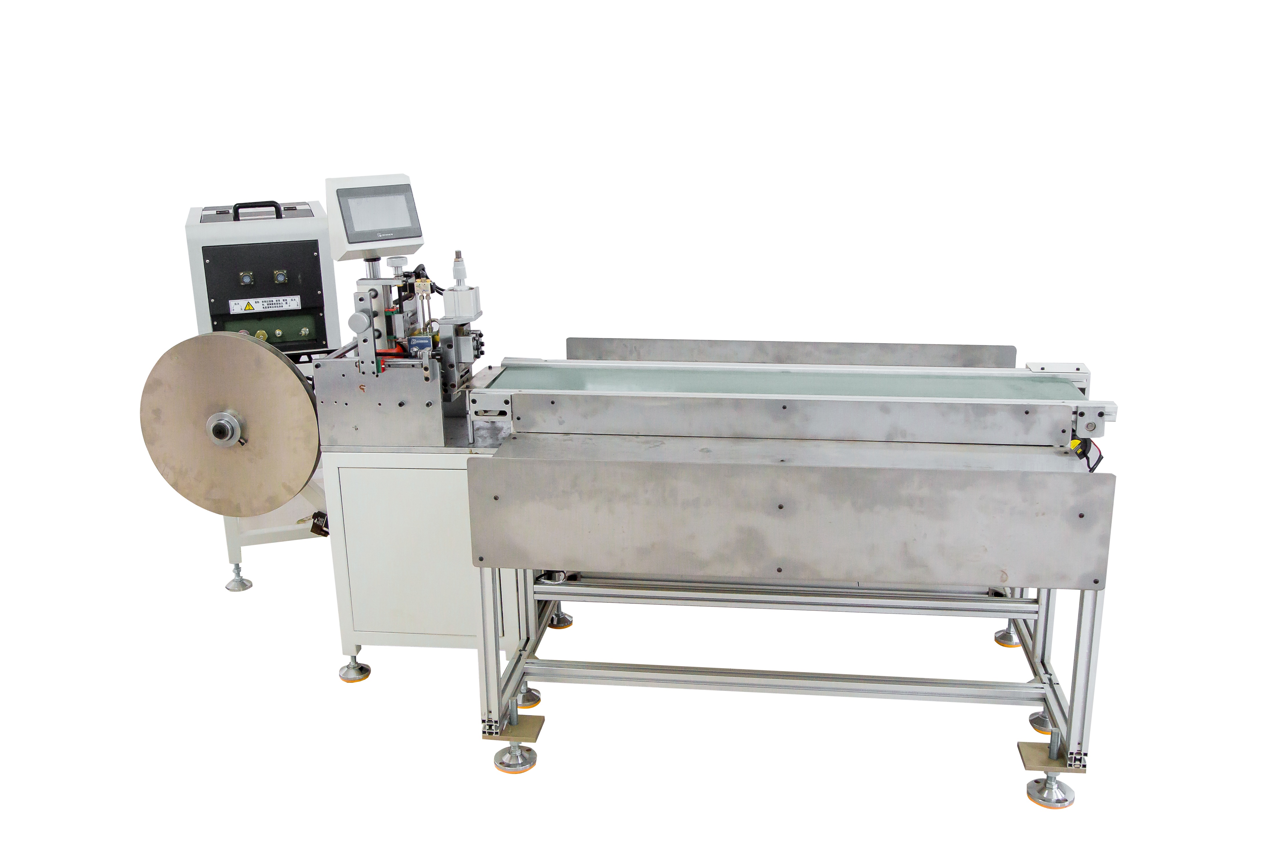 Computerized HEPA Filter Pleating Machine 1KW Knife Paper Pleating Machine 1300mm Working Width