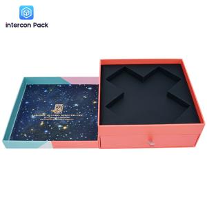 Quality TUV Magnetic Closure Gift Box , Environmental Friendly Cardboard Drawer Box wholesale