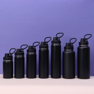 Quality 32 Oz Squeeze Water Bottles Fast Flow Sports Water Bottle With Ball Blender Whisk Bike Cycling Water Bottle Travel To Go BPA Free wholesale