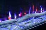 100inch Two Heat Levels Multi Sided Electric Fireplace Imitation Fire