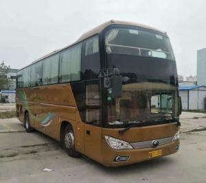 Quality 54 Seats 2014 One And Half Deck Used Diesel Bus , Airbag Yutong Coach Buses wholesale