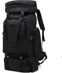 Quality 70l Camping Hiking Backpack Molle Rucksack Waterproof Travel Daypack wholesale