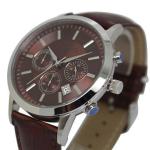 Waterproof Stainless Steel Watches , Men Luxury Wrist Watch With IP Plating
