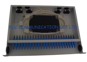 Quality 24Port E2000 Fiber Optic Patch Panel Full Loaded Adapters And Pigtails For Telecom wholesale