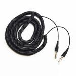 Custom High Flexibility Banana Plug Connector Spiral Coiling Cables Flexible