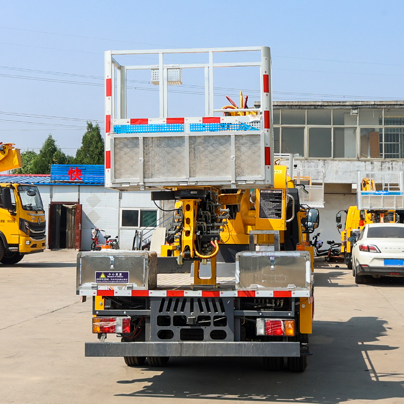 27m aerial work platform hydraulic lift platform truck price