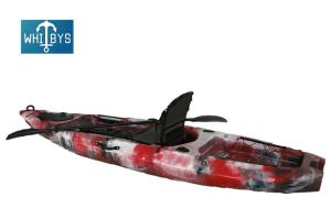 Quality 12 Foot Small Sit On Kayak 370L*80W*35H Customized Color With Motor Systems wholesale
