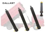 1 Ton Stainless Dump Trailer Hydraulic Cylinder , One Way Hydraulic Ram