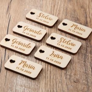 Quality Fine Grinding Nontoxic Wooden Wedding Place Names wholesale