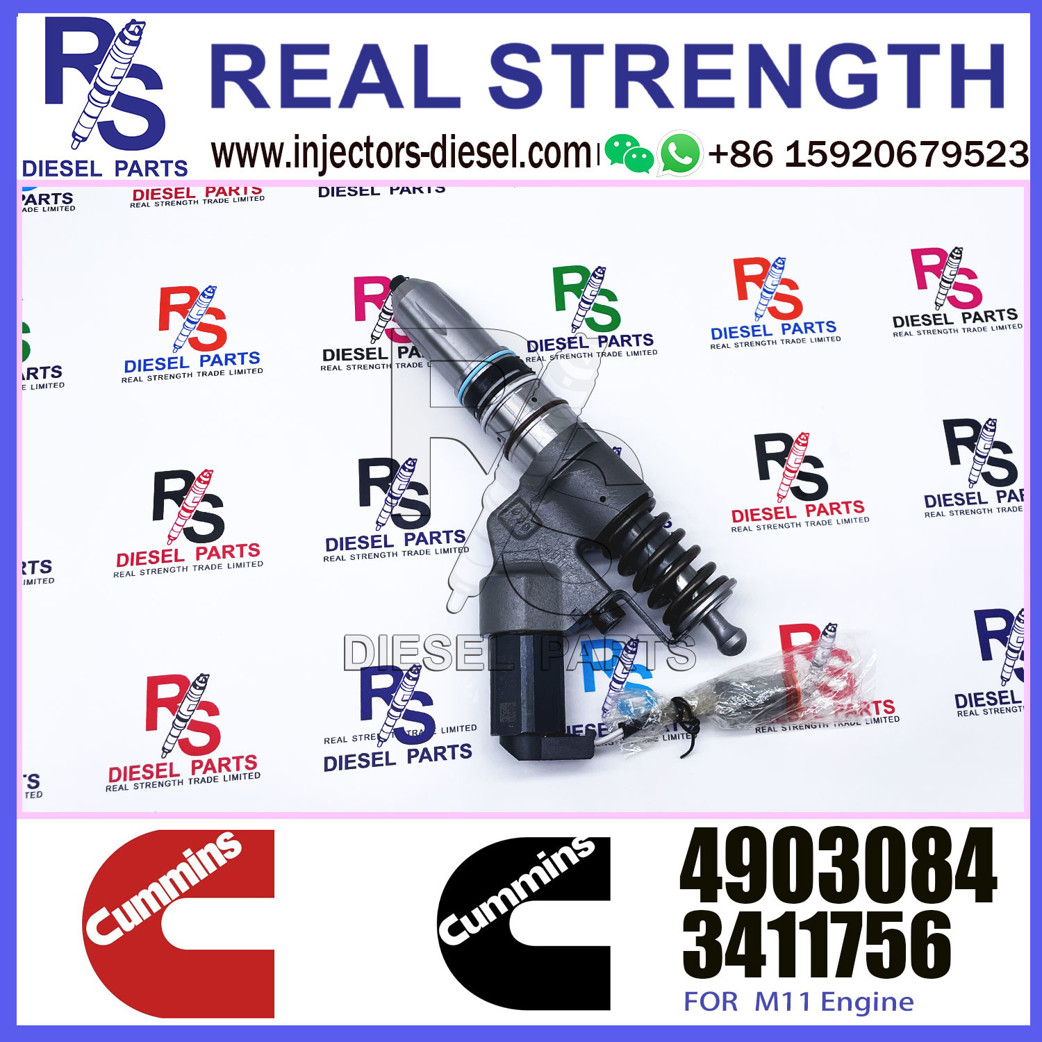 Fuel Injecteur Injector 4061851 4902921 4903084 For Cummins M11