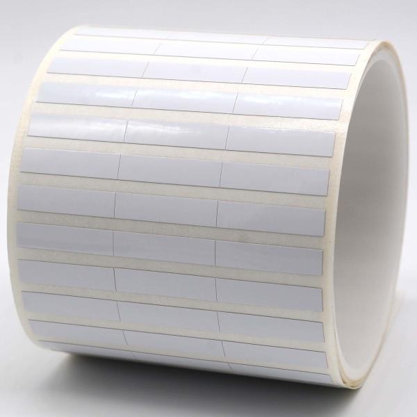 25x6mm 2mil White Gloss High Temperature Resistant Polyimide Label For Anti