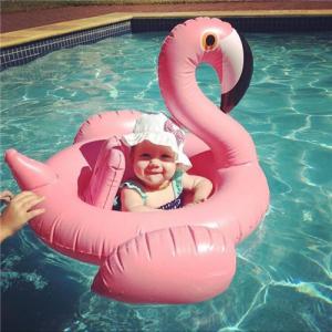 Quality Summer Children Baby Swimming Pool Accessories Large PVC Inflatable Ring Swan Firebird Float wholesale