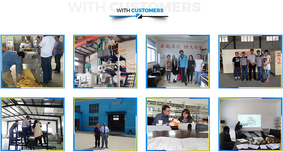 Stainless Steel Oil Drilling Starch Extruder Machine Modified Starch Making Machine