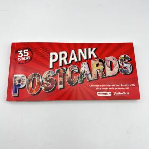 Quality Postcard Coupon Softcover Book Printing Single / Double Side Paper Material wholesale
