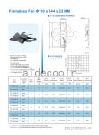 Frameless 12V Server Cooling Fan 120x120x25mm Plastic Material