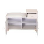 MDF Panel Shoe Cabinet Stool