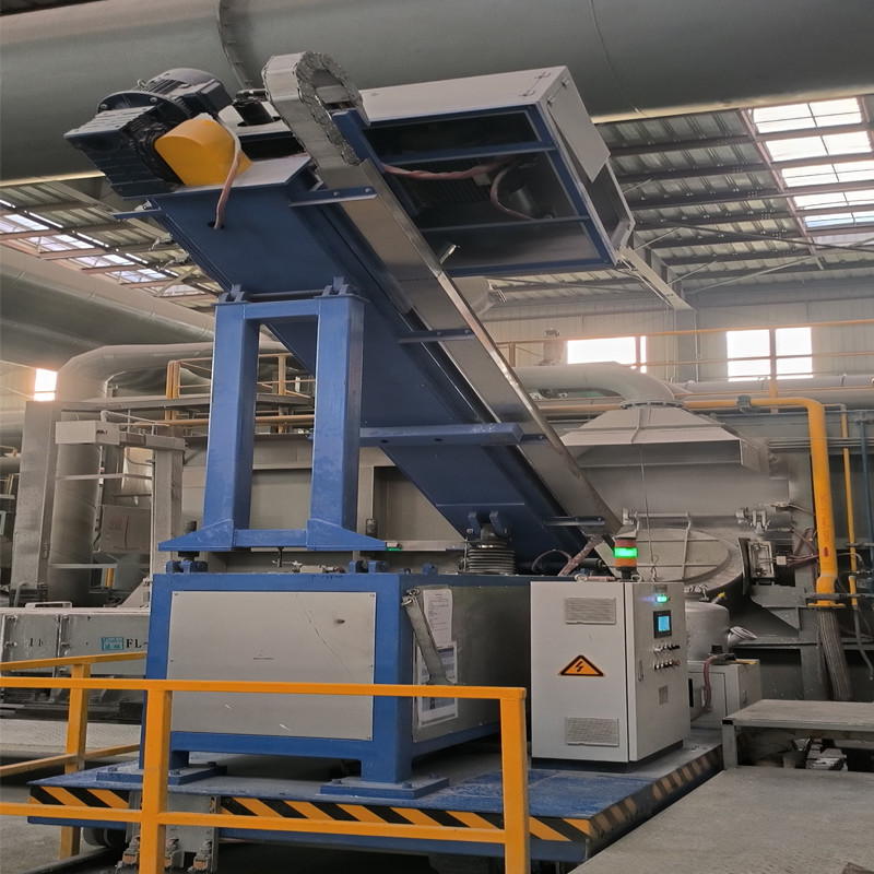 0-99 Min Refinement Time Rotary Degassing Unit With 4kW Total Power For Refined Flux Powder Spraying Amount 0-350 G/min